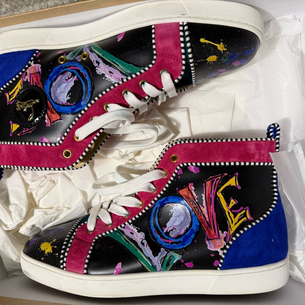 Christian Louboutin Louis Orlato Flat CLF Love